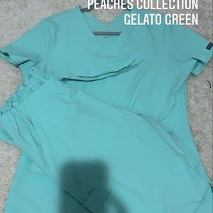 Med couture Peaches collection : gelato green